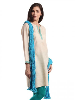 Fabindia Blue Dupatta