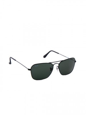 Ray-Ban Men Black Caravan Sunglasses