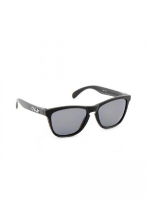 Oakley Men Frogskins Black Sunglasses