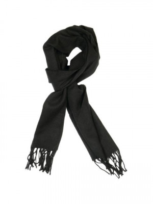 Lino Perros Men Black Scarf