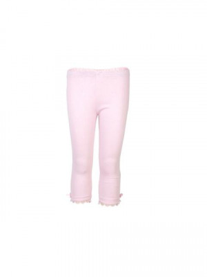 Doodle Girls Lace Bow LT.Pink Leggings