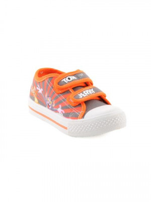 Warner Bros Kids Unisex TJ Happy Canvas Orange Casual Shoes