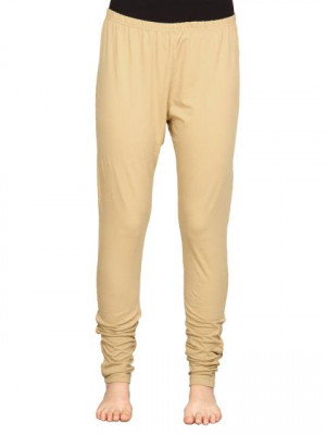 Urban Yoga Women Anga Beige Leggings