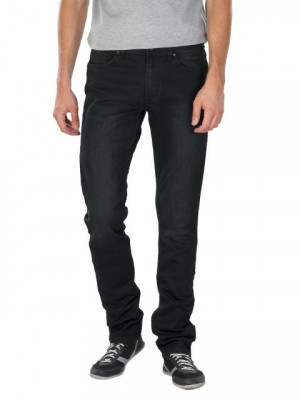Peter England Men Party Black Jeans