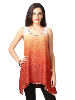 Scullers For Her Women Layered  Brown Tunics