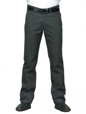 Indigo Nation Men ID Printed Grey Trousers