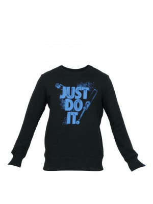 Nike Men Sptcas Black Sweatshirt