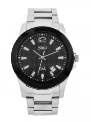 Maxima Men Black Dial Watch