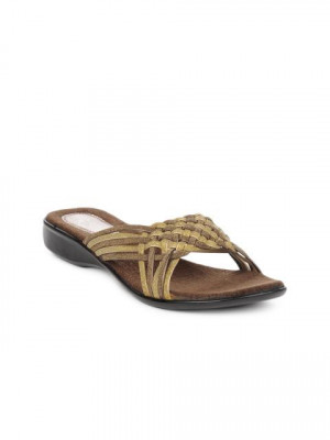 Portia Women Gold Flats