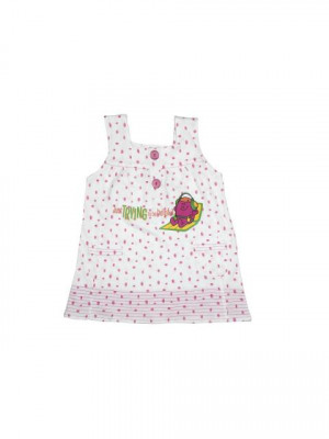 Little Miss Girls Trying White Dress