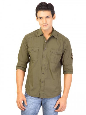 Lee Men Check Grey Shirts