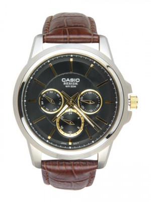 CASIO ENTICER Men Black Dial Analogue Watch BS119