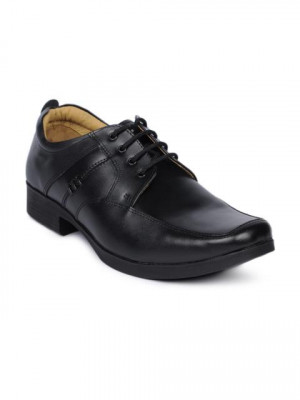 Red Chief Men Black Formal Shoes