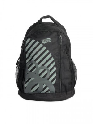 American Tourister Unisex Black Backpack