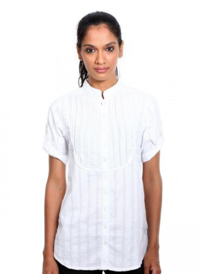 Lee Women White Shirt