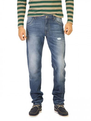 Flying Machine Men Washed Blue Jeans