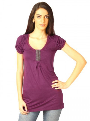 Jealous 21 Women Jealous Purple Tops
