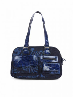 Baggit Women Galaxy Exel Navy Blue Handbag
