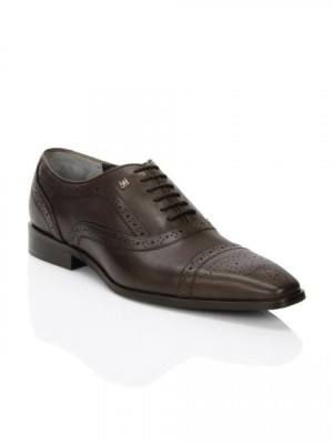 Enroute Men Brown Formal Shoes