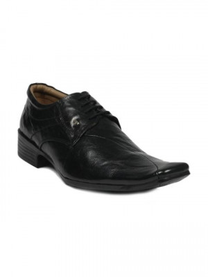 Provogue Men's Formal Black Shoe