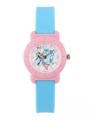 Q&Q Kids Girls Blue Analog Watch
