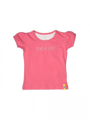 Gini and Jony Girls Peach Top