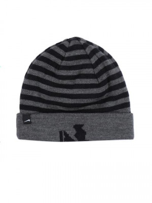 Nike Unisex Striped Black Cap