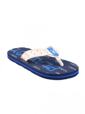 Playboy Men Navy Blue Flip Flops
