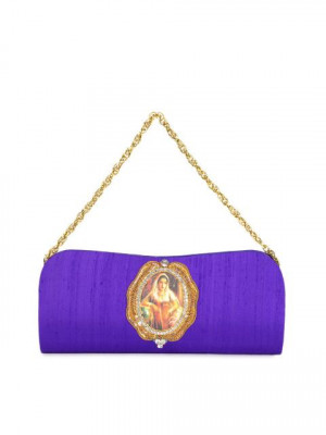 Rocia Women Blue Clutch