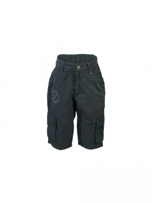 Palm Tree Kids Boys Solid Black Shorts