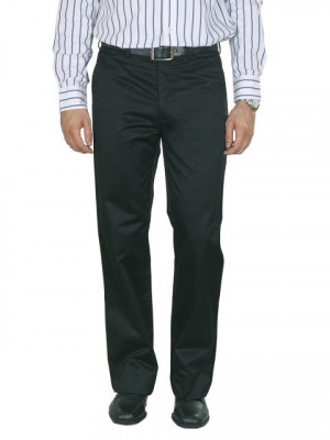Peter England Men Black Trousers