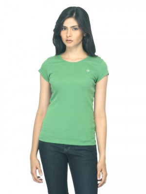 United Colors of Benetton Women Green T-shirt