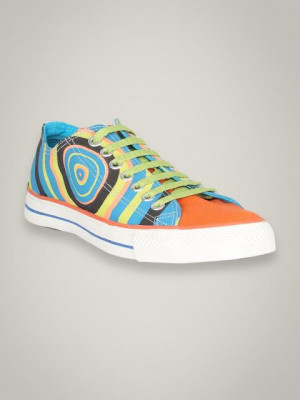 Converse Unisex Cyclone Print Ox Orange Shoe