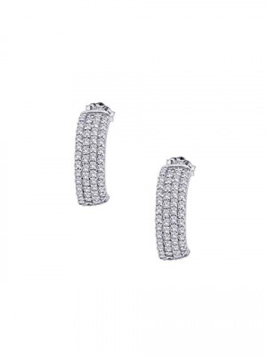 Lucera Women Silver Earrings