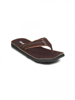 Reebok Men's Lazor Brown Flip Flop