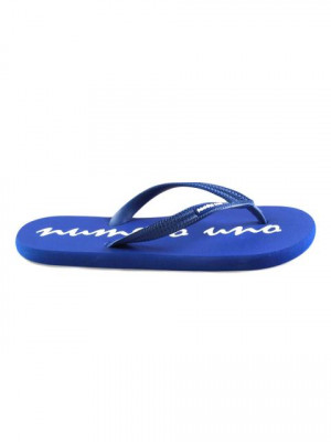 Numero Uno Men's Casual Blue Graphic Flip Flop