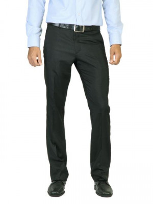 John Miller Men Black Trousers