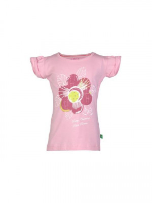 Gini and Jony Girls Printed Pink Top