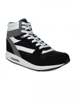 United Colors of Benetton Men Wango Black Casual Shoes