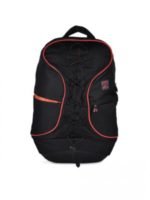 Footloose Unisex Morita Black Backpack