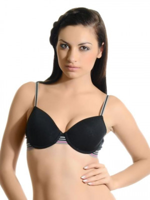 Amante Black Push-Up Bra BCLH01