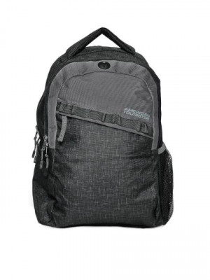 American Tourister Unisex Black Backpack