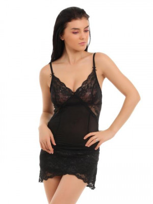 Avirate Black Fitted Camisoles