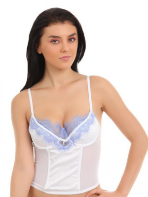 Avirate White Wired Corset Shapewear