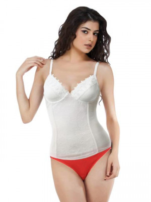 Avirate White Wired Corset Shapewear