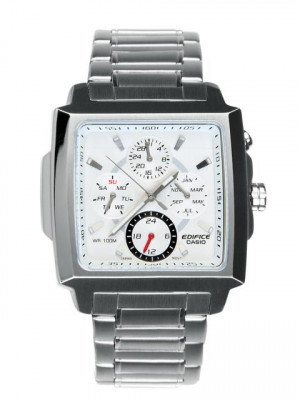 CASIO Edifice Men White Dial Watch ED309