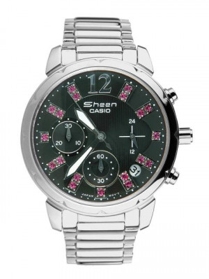 Casio Sheen Women Silver Analogue Watches (SH162) SHN-5012D-1ADR