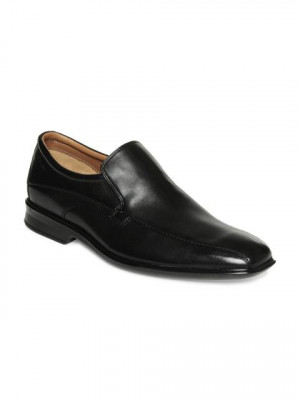 Clarks Men Black Leather Formal Shoes