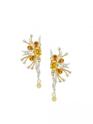 Estelle Women Gold Earrings