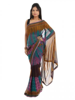 FNF Multi Coloured Sari